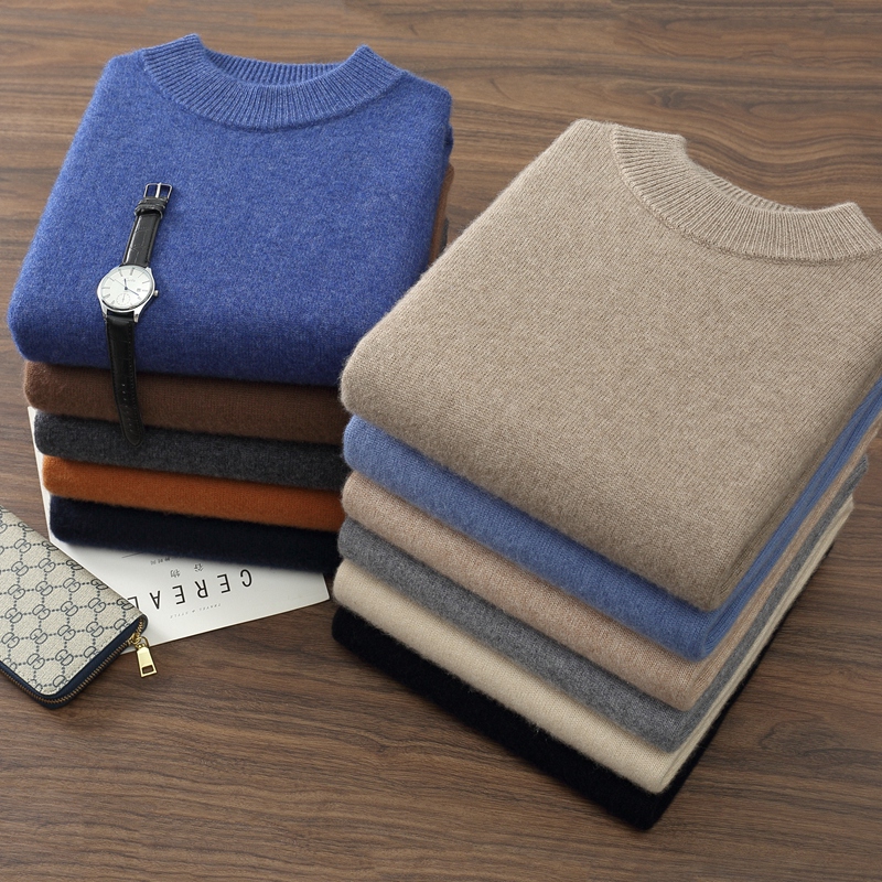 Winter Clothing Men Sale - Wyprzedaż Kaszmirowy Męski Sweter Golf Dzianinowy