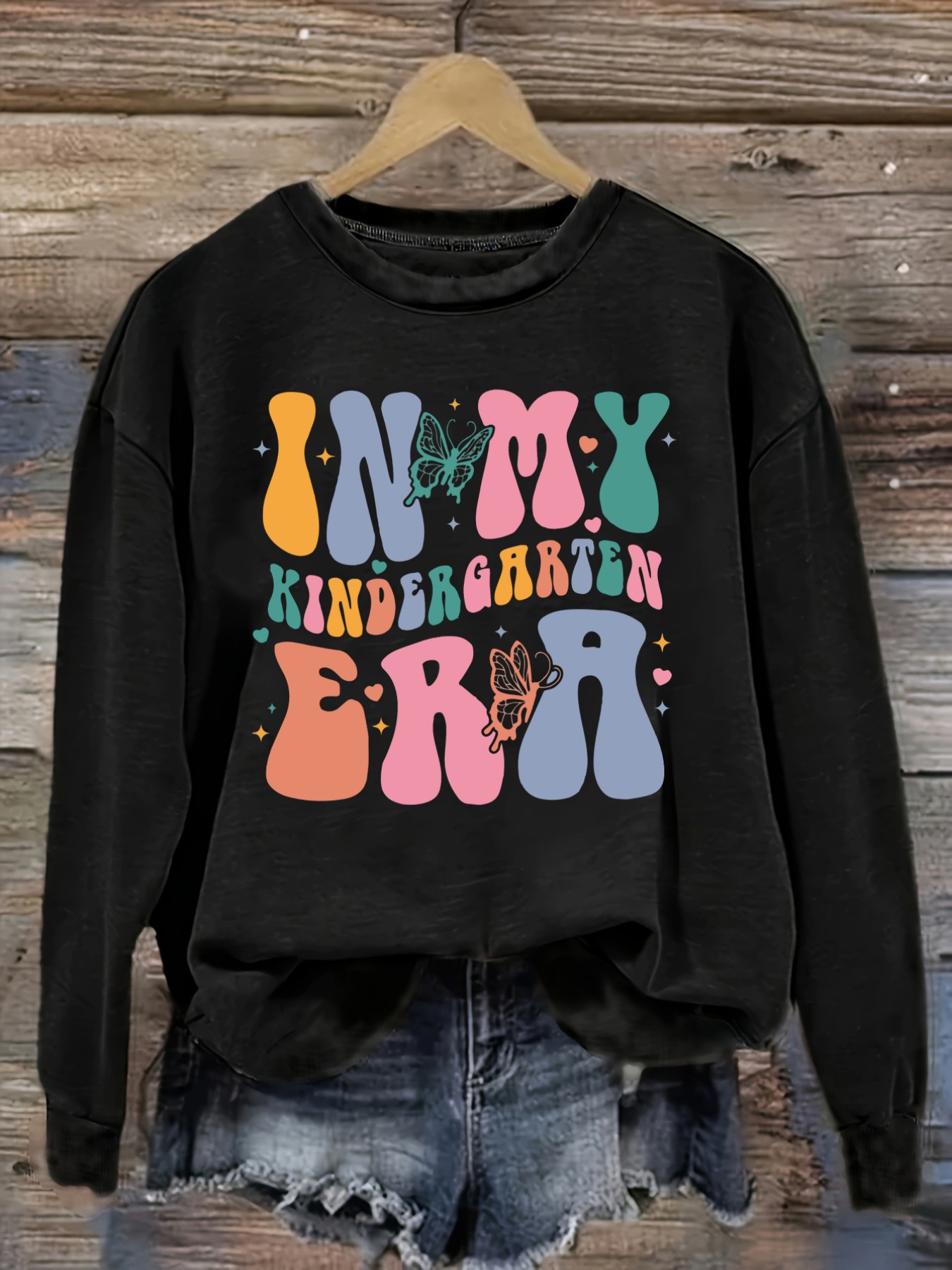 Winter Clothing Kindergarten - Damska codzienna koszulka z długim rękawem