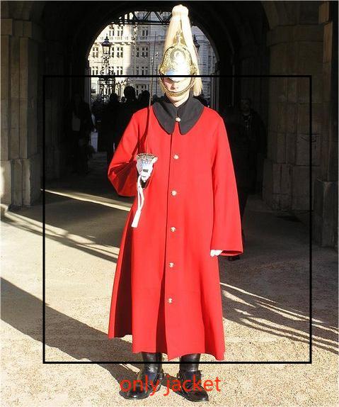 Jacket Winter Clothing - Kurtka Wojenna Brytyjska Koń Strażnik Strój