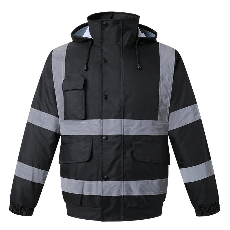 Winter Clothing Articles - Kurtka zimowa Hi Vis męska wodoodporna