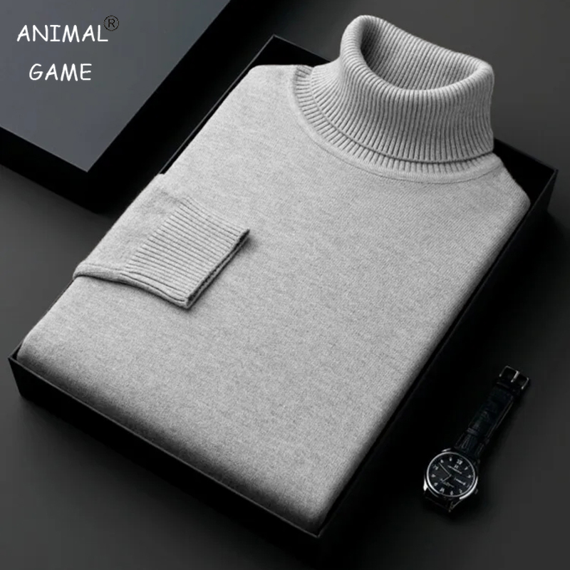 Winter Clothing Trends - Bluza męska Anti-pilling wysokiej jakości dzianinowy
