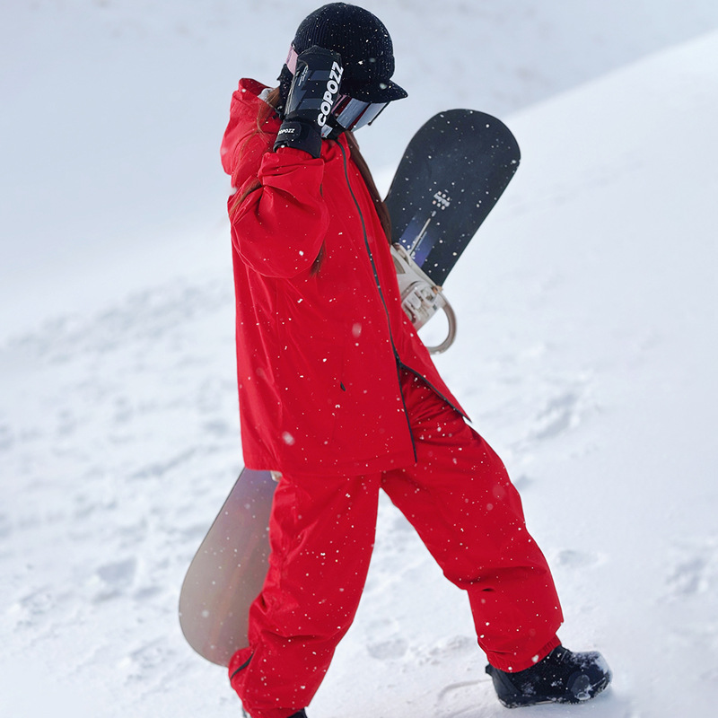 Ski Pants Waterproof - Nowy Luźny Zestaw Narciarski Damski Męski
