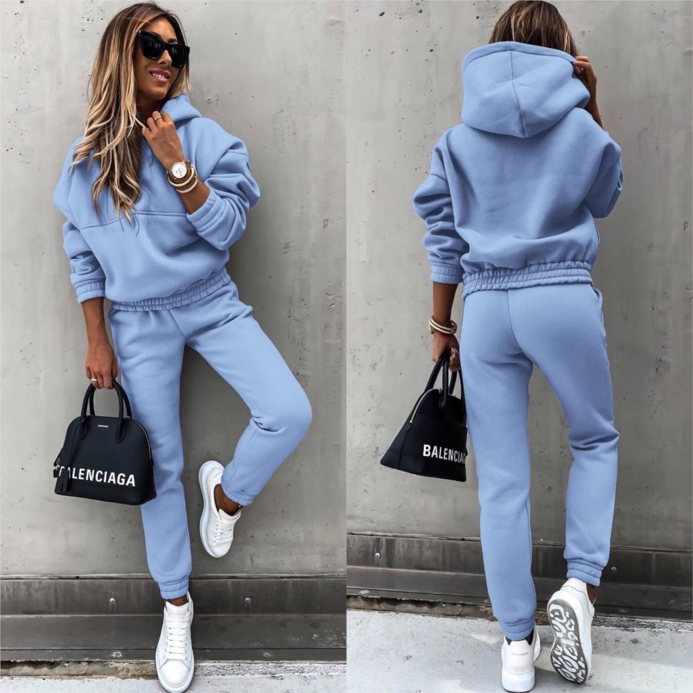 Winter Clothing Girls - Jesień Zima Nowy Jednolity Kolor Bluza