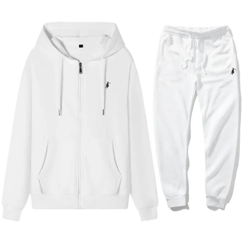 Winter Clothing - Męski klasyczny zestaw: bluza z kapturem