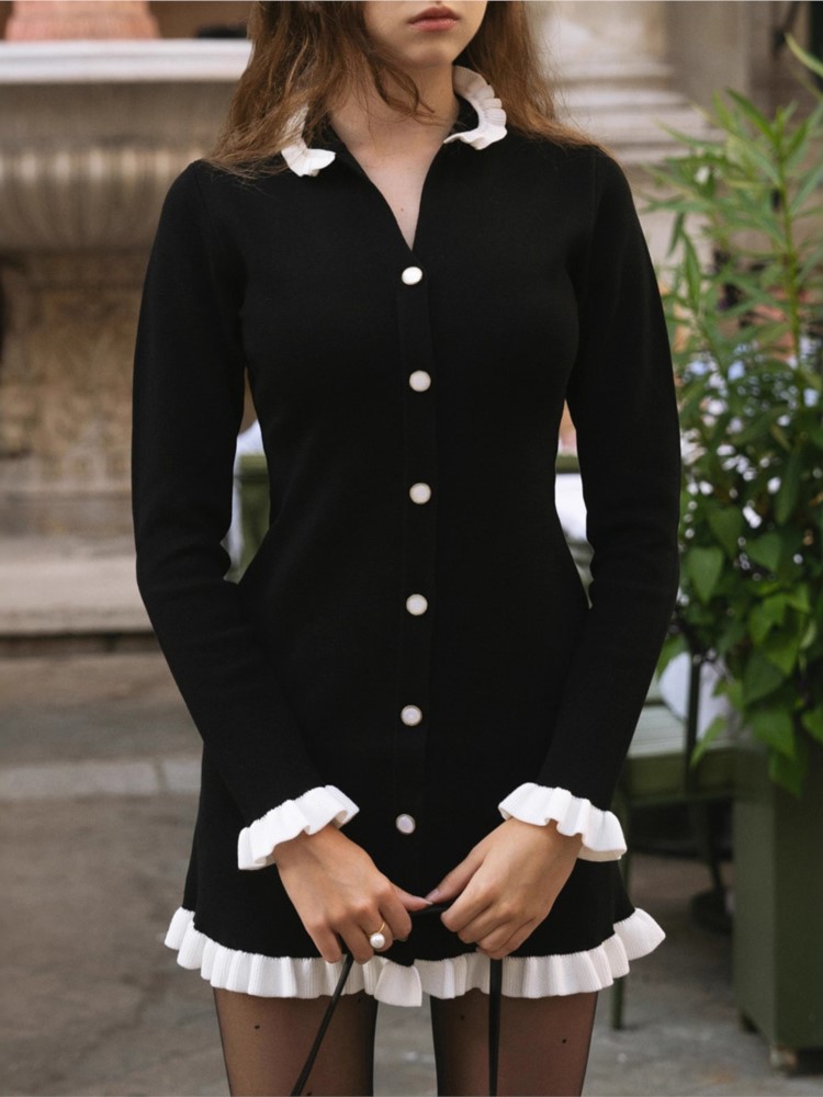 Winter Clothing H&M - Sukienki ołówkowe damskie eleganckie mini z