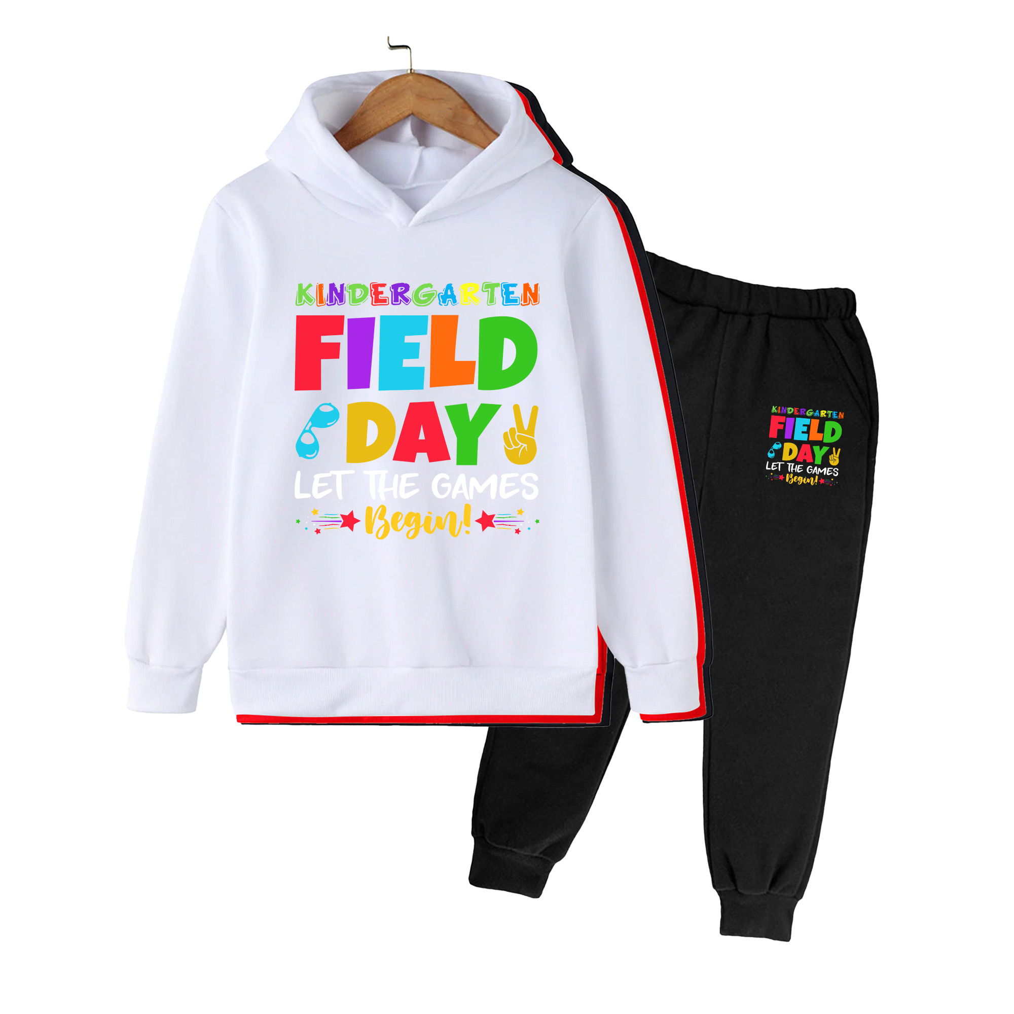 Winter Clothing Kindergarten - Zestaw bluzy z kapturem i spodni