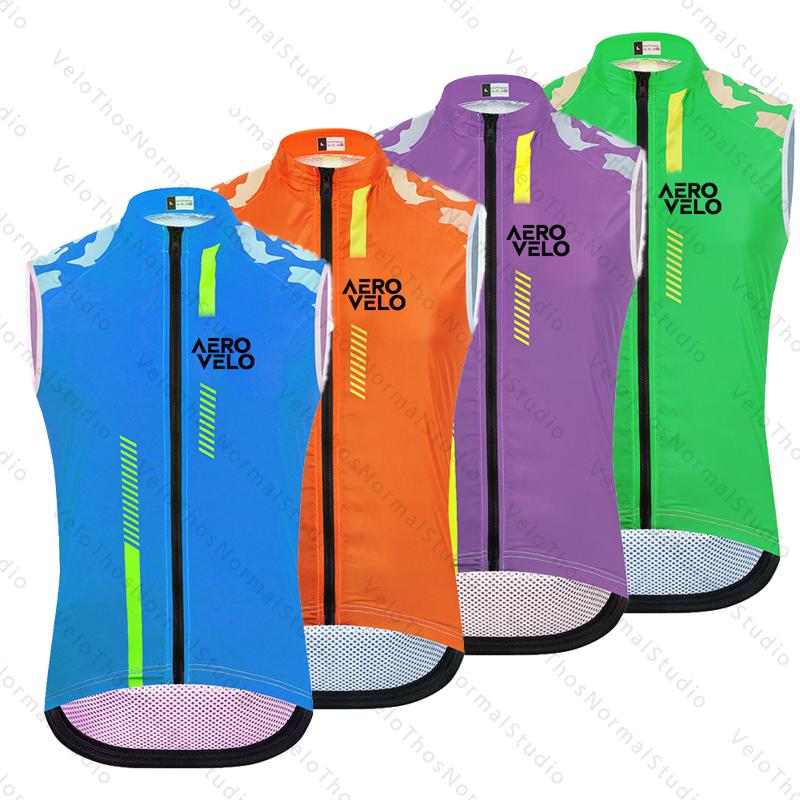 Padded Vest Gilet - AERO VELO 2026 Męska Kamizelka Kolarska
