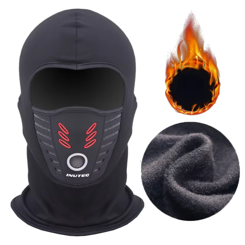 Wool Balaclava Knit - Letnia Zimowa Ciepła Polarowa Maska Motocyklowa