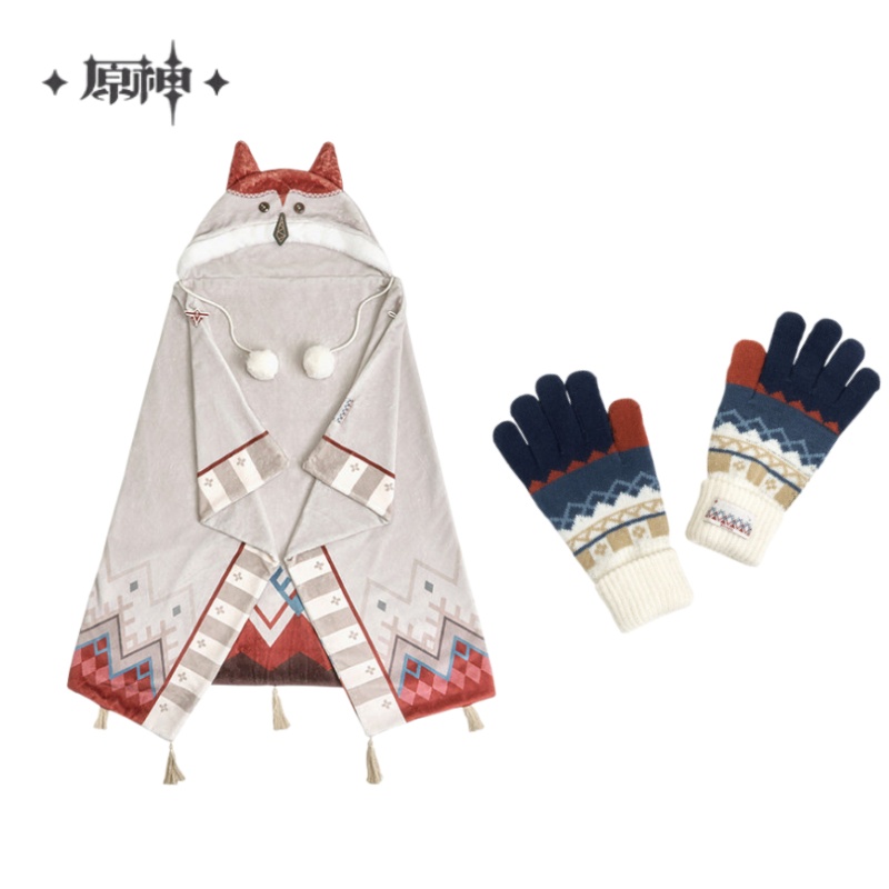 Winter Clothing Articles - Koc z motywem Genshin Impact Alyosha,