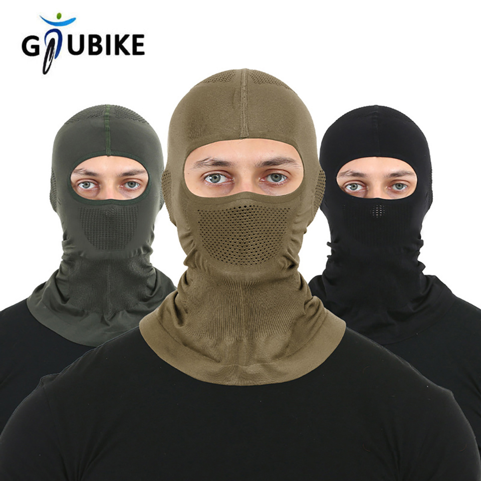 Wool Balaclava Knit - Kominiarka GTUBIKE Oddychająca Elastyczna Maska na