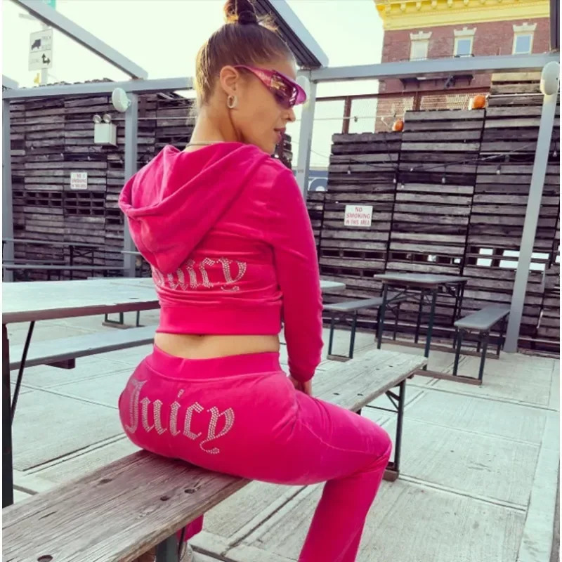 Damski welurowy dres Juicy Cou – Jacket Winter Clothing recenzja i cena