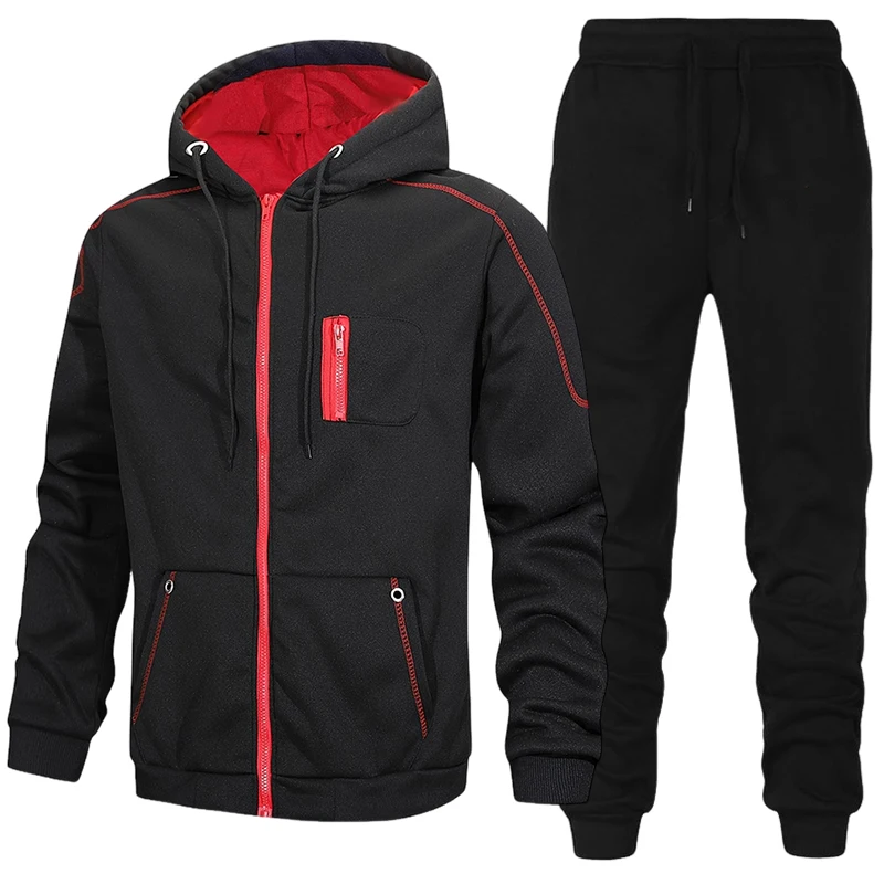 Męski dres sportowy, bluza z k – Jacket Winter Clothing recenzja i cena
