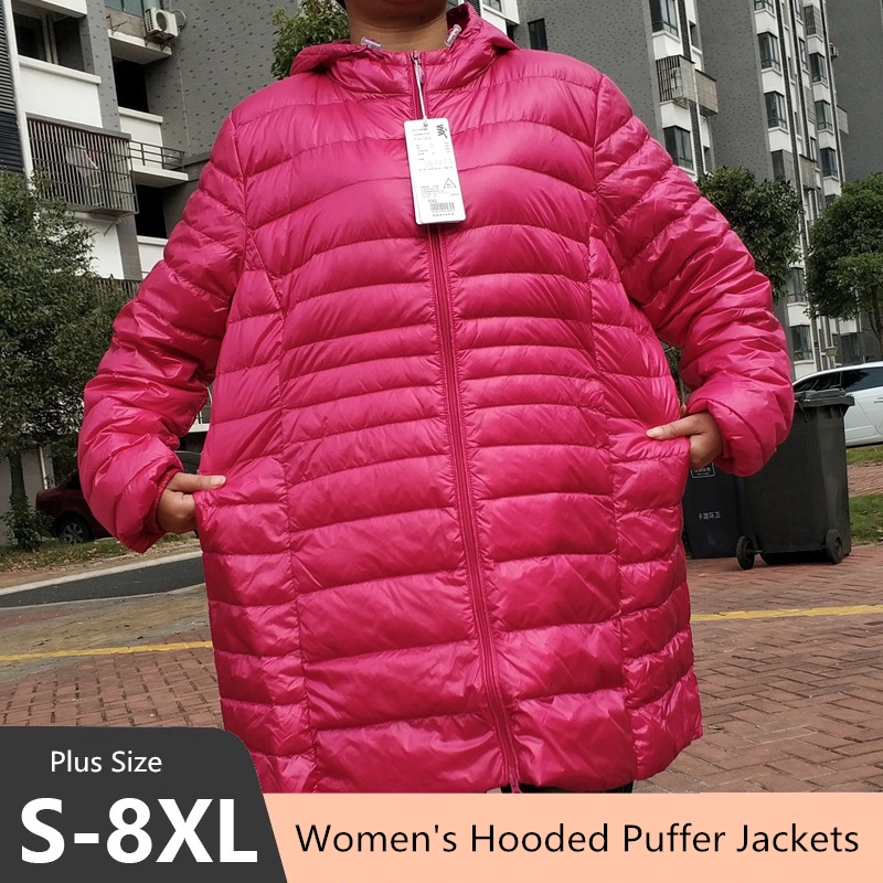 Plus Size 5XL 6XL 7XL Damskie  – Jacket Winter Clothing recenzja i cena