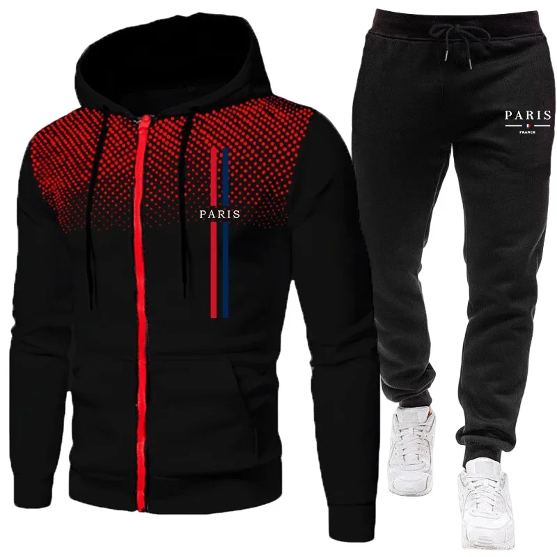 Męski dres sportowy z kurtką n – Jacket Winter Clothing recenzja i cena