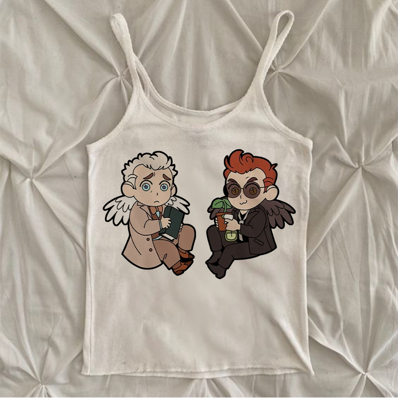 Good OmensY2k Good Omens Print – Zara Winter Clothing Women recenzja i cena