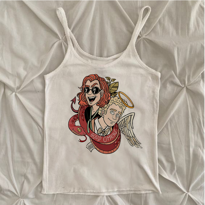 Good OmensY2k Good Omens Print – Zara Winter Clothing Women recenzja i cena