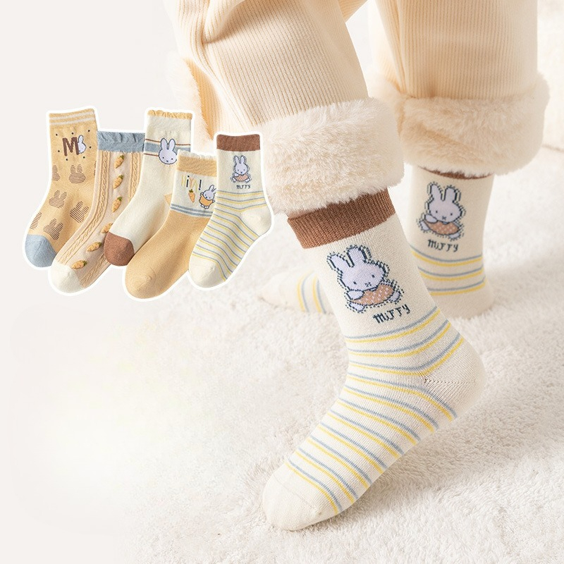 Urocze skarpetki dziecięce Mif – Winter Clothing Girls recenzja i cena