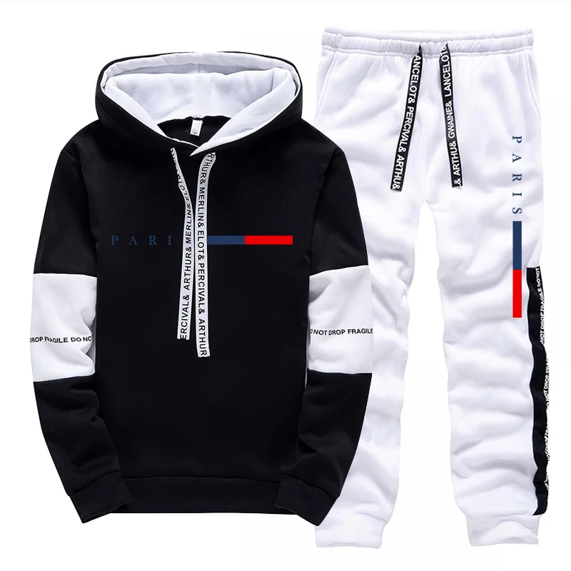 Męski dres z kapturem 2026, po – Winter Clothing Men Sale recenzja i cena