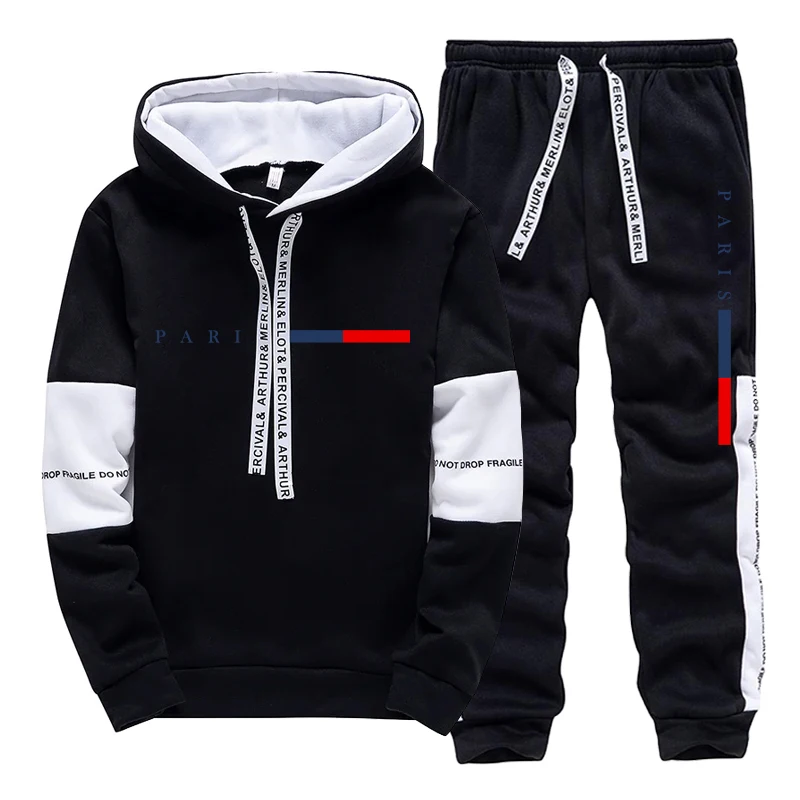 Męski dres z kapturem 2026, po – Winter Clothing Men Sale recenzja i cena