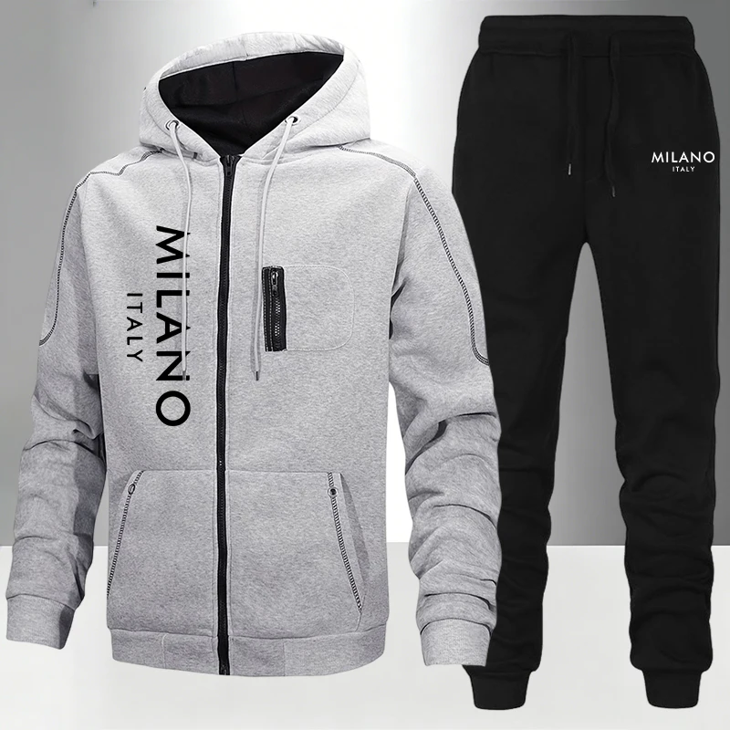 Męski dres na rok 2026, casual – Jacket Winter Clothing recenzja i cena