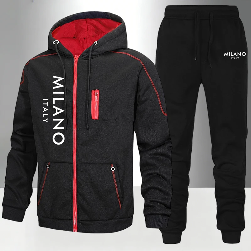 Męski dres na rok 2026, casual – Jacket Winter Clothing recenzja i cena