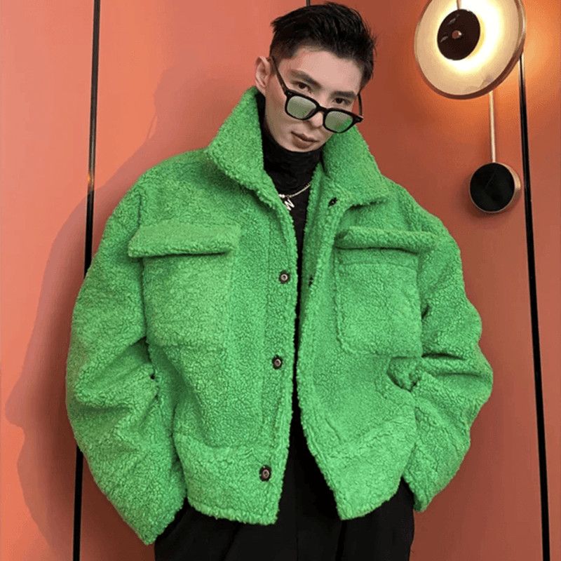 2024 Nowa męska pluszowa kurtk – Winter Clothing Trends recenzja i cena