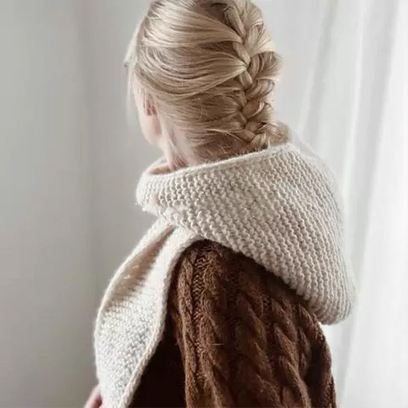 100% wełna, duży szalik Sophie – Wool Balaclava Knit recenzja i cena