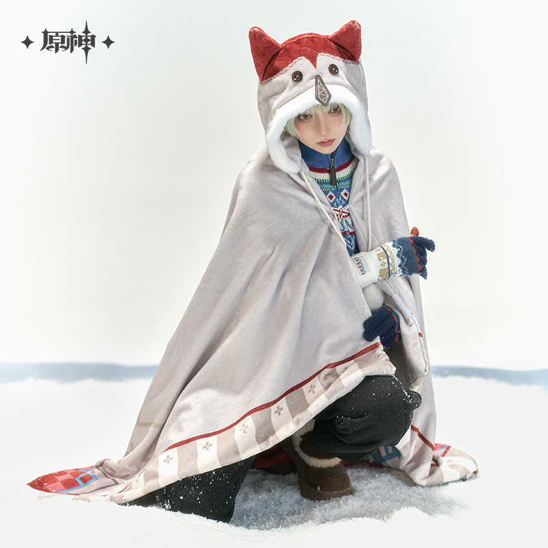 Koc z motywem Genshin Impact A – Winter Clothing Articles recenzja i cena